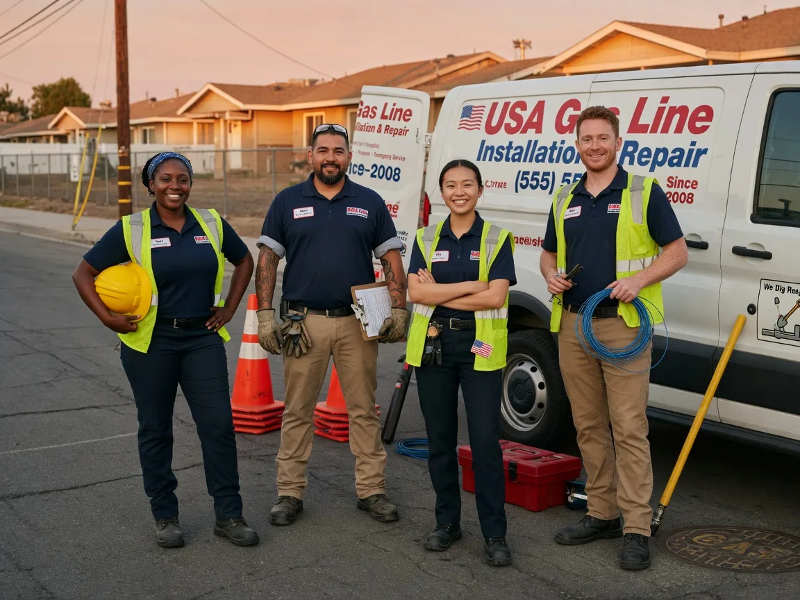 Gas Line Installation company in Le Roy, IL
