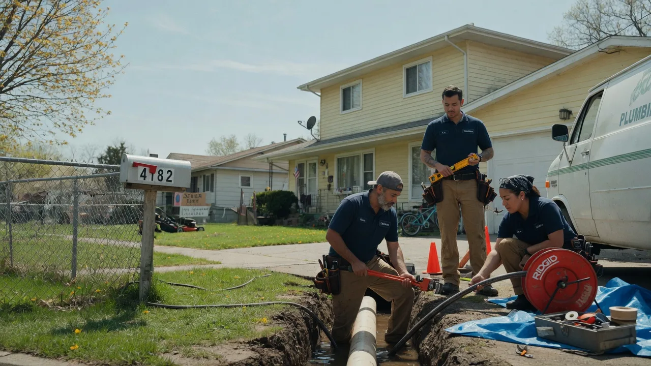 Gas Line Repair in Le Roy, IL near me